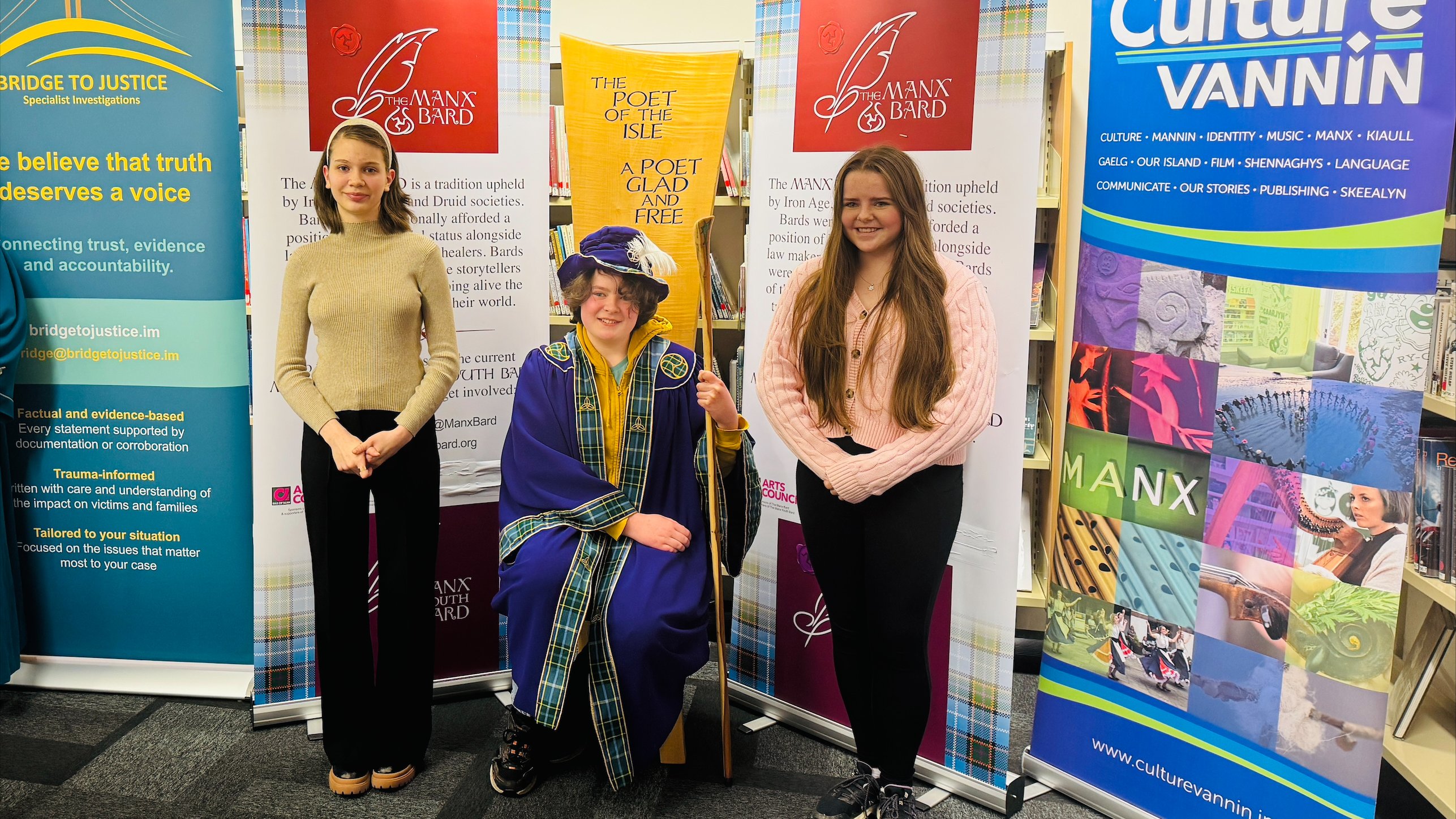 17-year-old poet installed as new Manx Y