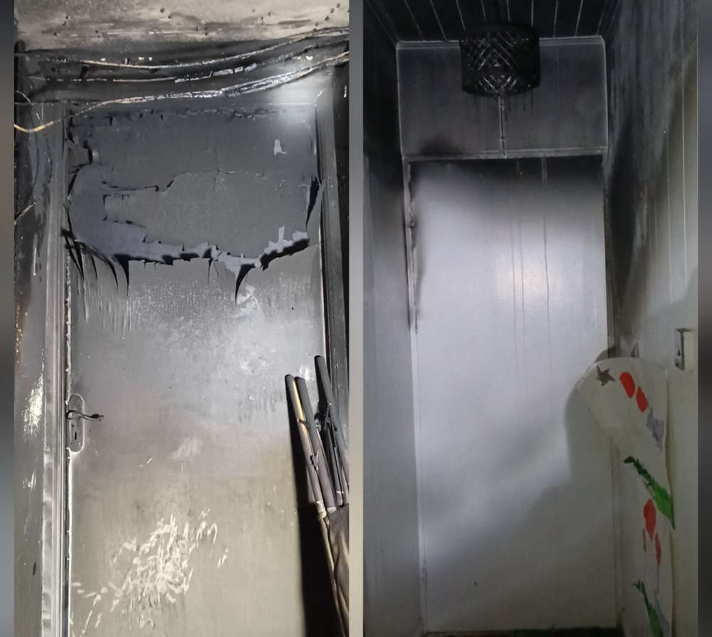 Firefighters tackle 'severe' g