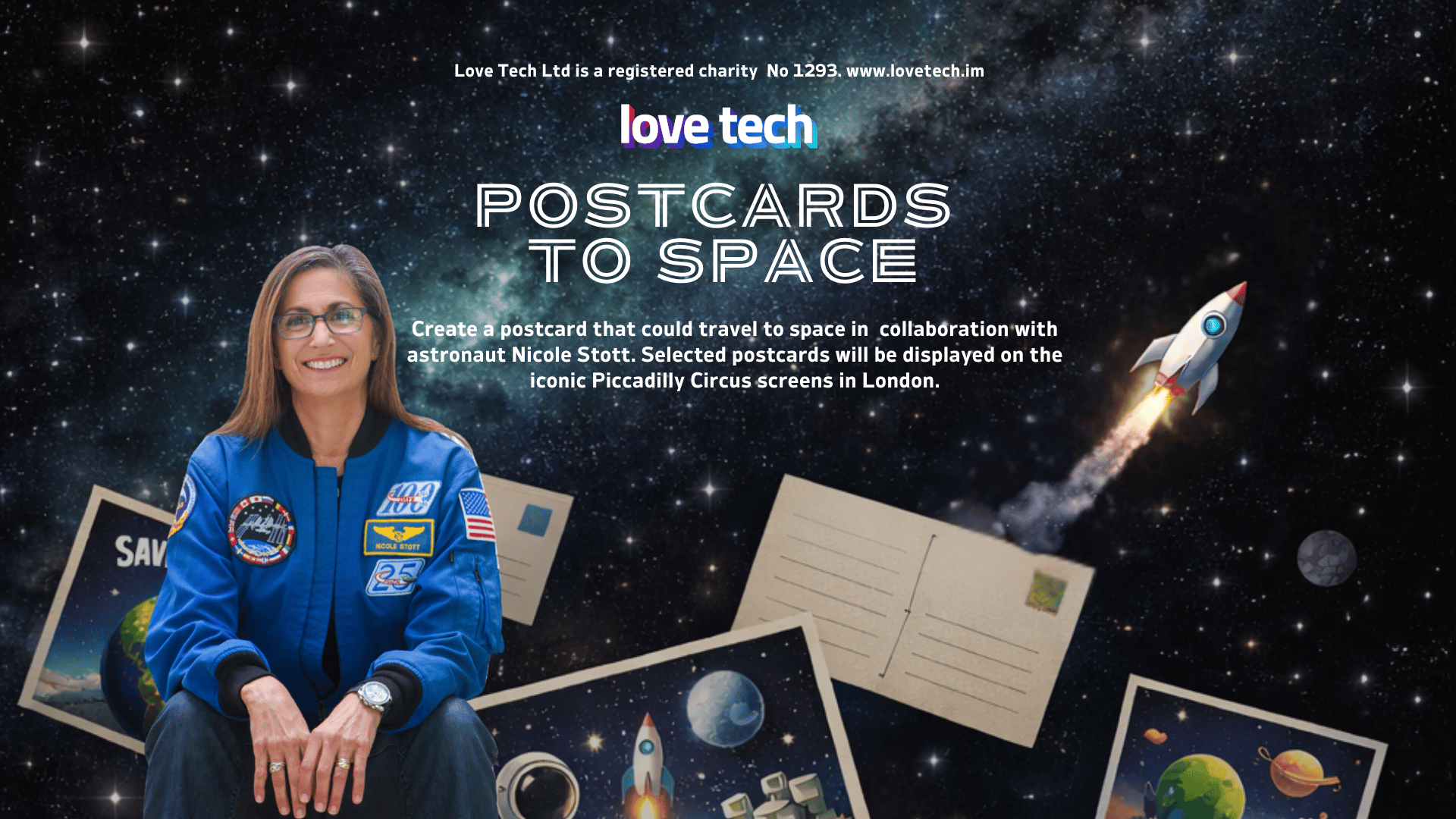 Former NASA astronaut Nicole Stott invit