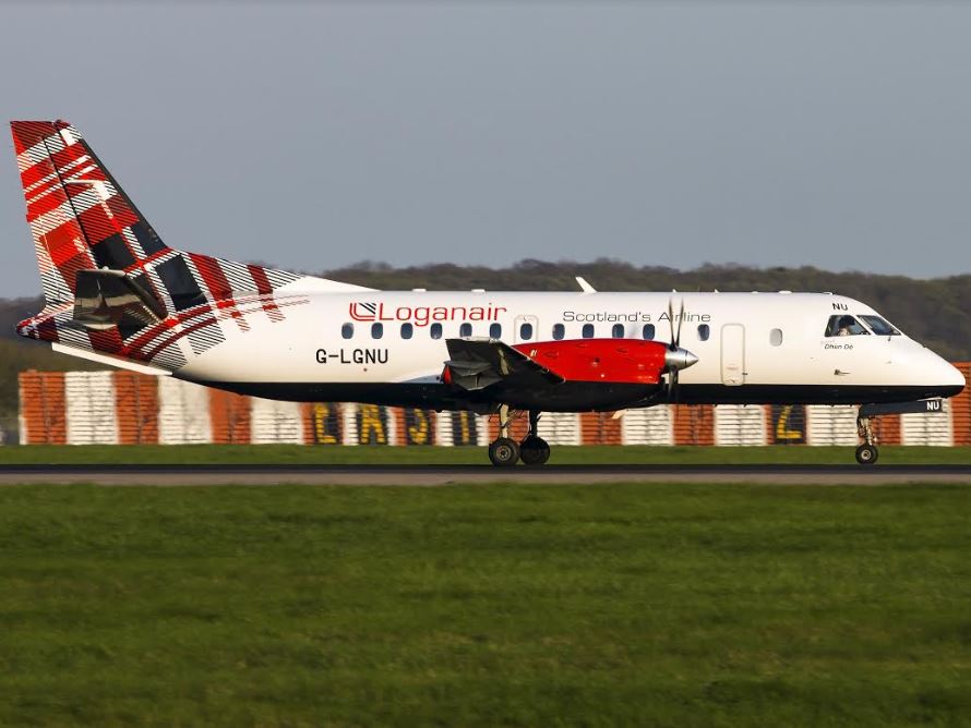 Loganair celebrates passenger milestone