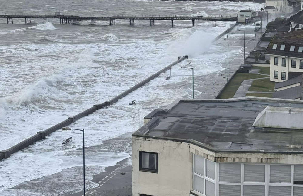 More overtopping on the way with yellow 