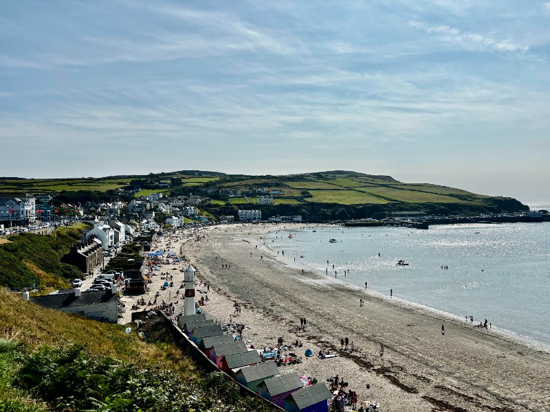 Police training in Port Erin