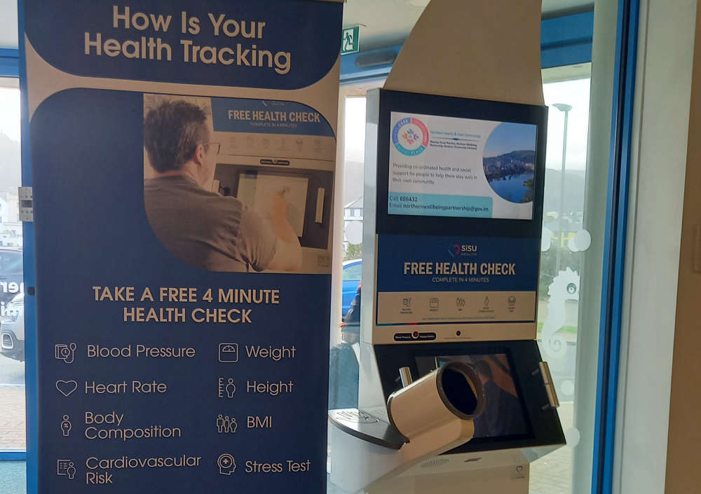 Pool hosts health check station